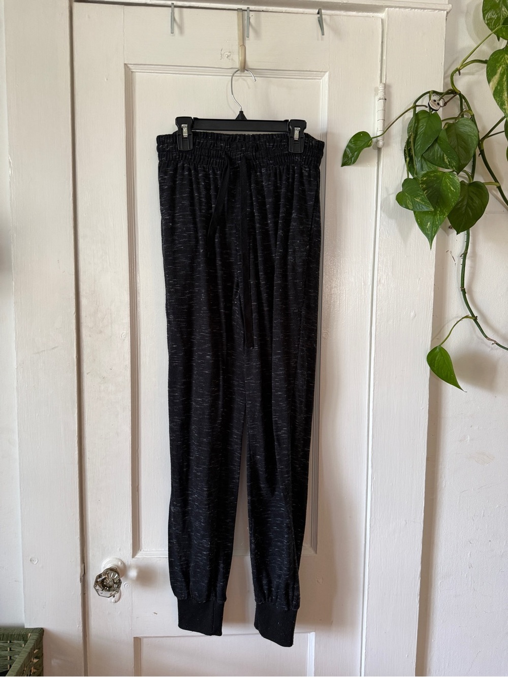 RBX Sleepwear size M Cozy Black Drawstring Jogger Pants
